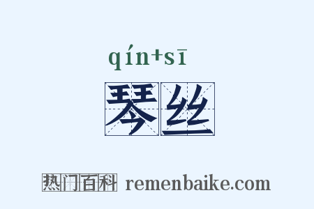 琴丝是什么意思的图片